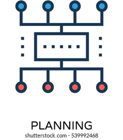 Planning Vector Icon