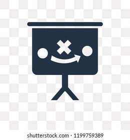 Planning vector icon isolated on transparent background, Planning transparency concept can be used web and mobile