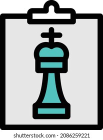 ilustración de vector de planificación aislada en un fondo transparente. iconos vectoriales de color para el concepto o los gráficos web.