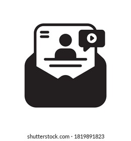 Planning vector style icon. EPS 10 file