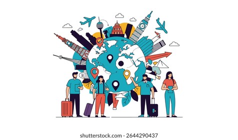 Planning World Trip with a Group of People For Better Experience and Activities