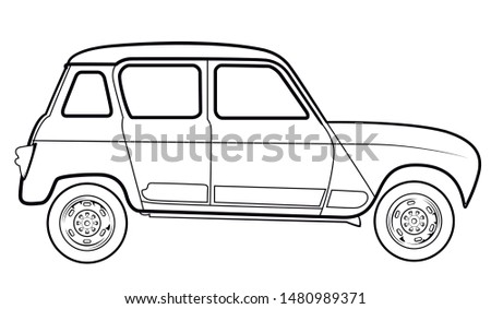 Plans of old renault 4 