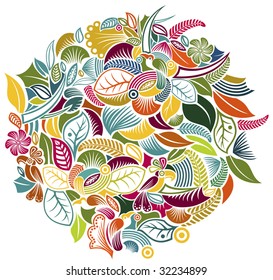 plant and animal pattern