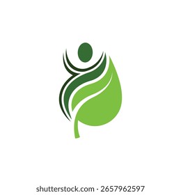 planta vetor artificial abstrato logotipo moderno