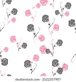 Plant background. Composition of dried herbs and flowers isolated on white. Perfect for creating botanical postcard, wedding invitation, interior design. Pressed floristry, oshibana.
