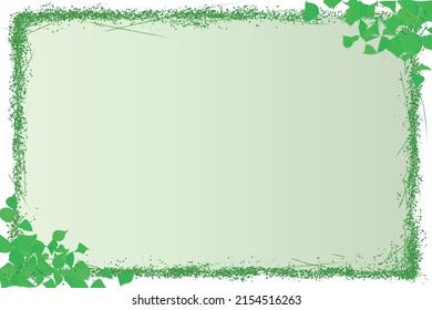 Plant background  Green leaf shows the meaning of eco vector illustration graphic EPS 10