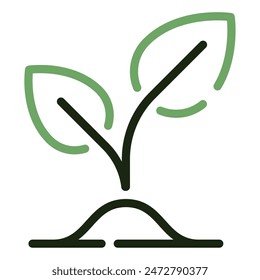 Plant Based Icon for web, app, infographic, etc