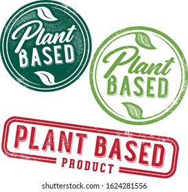 Plant Based Vegan Food Product Labels