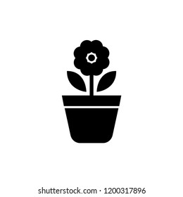 plant black vector