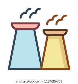 plant chimney industry 