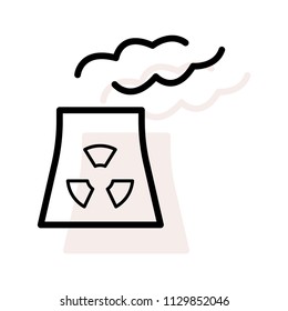 plant chimney smoke 
