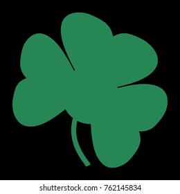 

plant clover icons .vector.illustration.