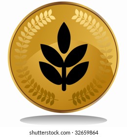 moneda de planta