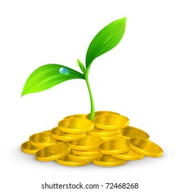 Plant and coins, 10eps