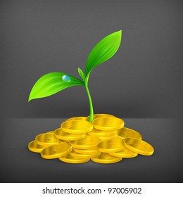 Plant and coins, 10eps