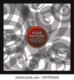 Plant colorfull pattern vector illustration design for hijab, cover book, background
