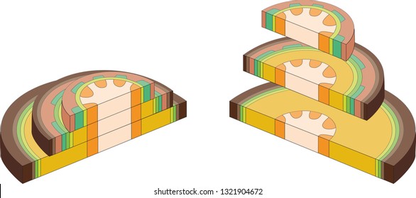 Vector de deficiencia vegetal