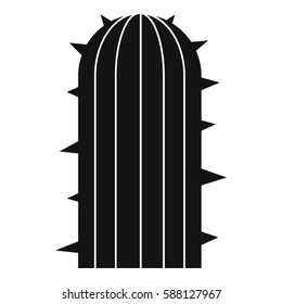 Plant of desert icon. Simple illustration of plant of desert vector icon for web