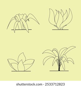 design de plantas, pode ser útil como um complemento ao design, por exemplo, cartazes, projetos de mídias sociais, etc.