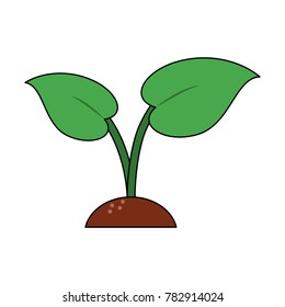 Plant eco symbol