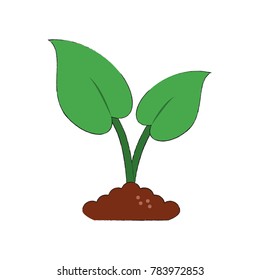 Plant eco symbol