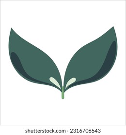 Elemento vegetal para un diseño hermoso