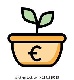  plant euro currency 