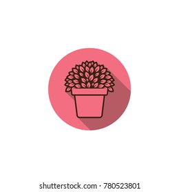 Plant flat icon vector design