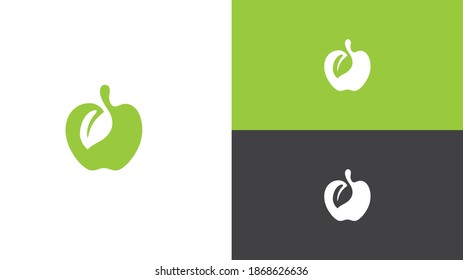 Plant Flower Leaf Modern Logo design. Tree Logo on White Background Vector Template
