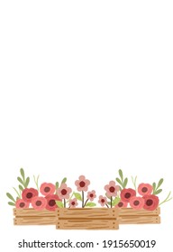 ilustración de vectores de plantas y flores