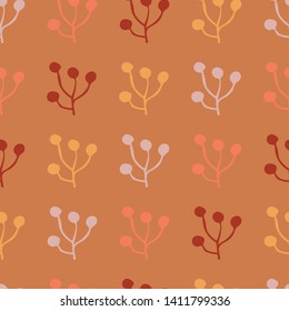 plant foliage repeat seamless pattern design. Perfect for textile design.
