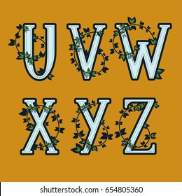  Plant font
