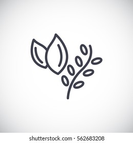 Plant food Icon Flat.