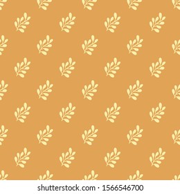 plant grain seamless repeat pattern design. Perfect for textile design and gardens.