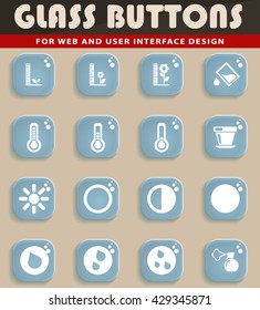 Plant Growing simply symbols for web and user interface