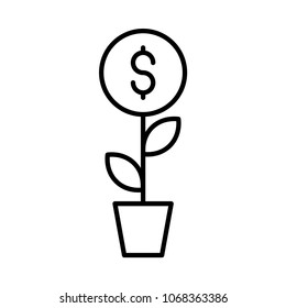  plant  growth dollar 