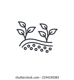 plant growth icons  symbol vector elements for infographic web