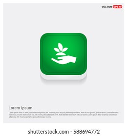 Plant In Hand Icon