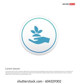 Plant In Hand Icon
