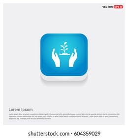 Plant In Hand Icon