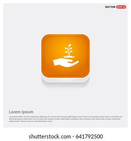 Plant In Hand Icon