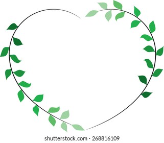 plant with heart shape 