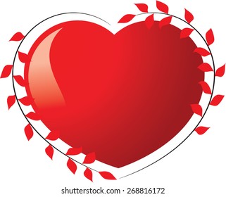 plant with heart shape 
