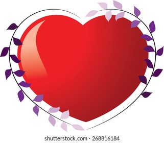 plant with heart shape 