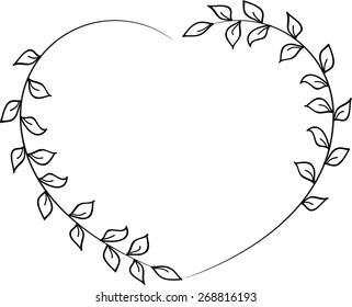 plant with heart shape 