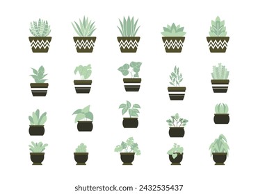 Plant House Potted Element Set