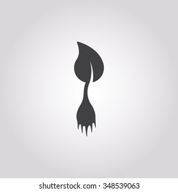 Plant icon. 