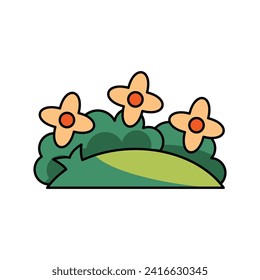 Ilustración de diseño de icono de planta. Diseño de vectores