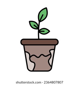 Plant Icon Design For Personal And Comercial Use