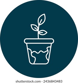 Plant Icon Design For Personal And Comercial Use